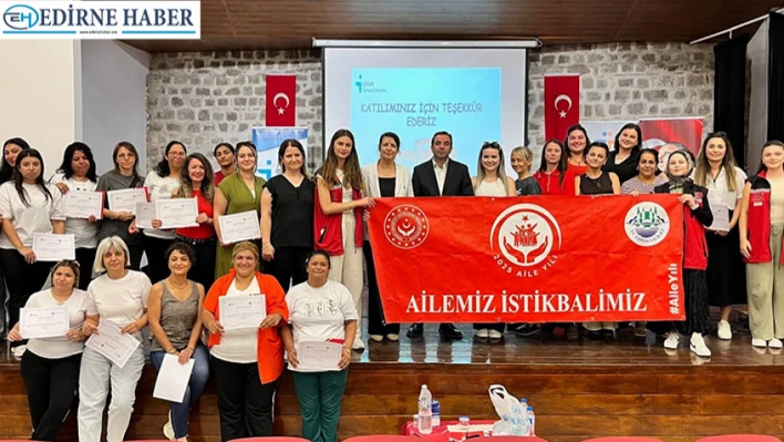 Edirne'de Aile Yılı kapsamında gençlere iş kulübü desteği
