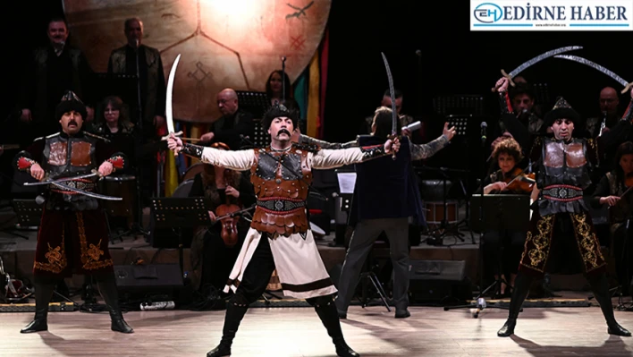 Edirne'de 'Altay'dan Tuna'ya' konseri düzenlendi