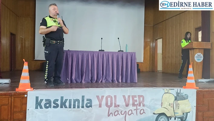 Edirne'de motokuryeler eğitimde