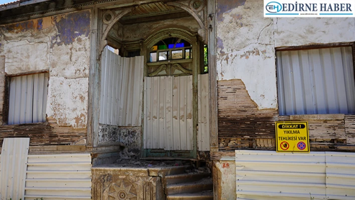 Edirne'de sivil mimari örnekleriyle ön plana çıkan Kaleiçi semti turizme kazandırılmak isteniyor