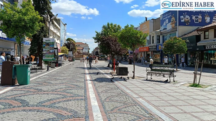 Edirne'de termometreler 35 dereceyi gösterdi