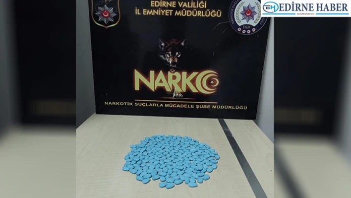 Edirne'de uyuşturucu operasyonlarında yakalanan 4 kişi tutuklandı