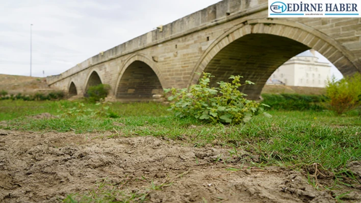 Edirne'deki Tunca Nehri'nin debisi 4 yıldır azalıyor