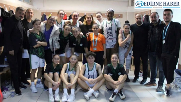 Edirne DSİ Spor parkeden galip ayrıldı