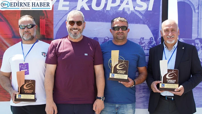 Edirne, Gençler Türkiye Kupası Kürek yarışlarına ev sahipliği yaptı