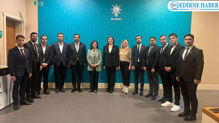 Edirne Gençlik Kolları'ndan Ankara Çıkarması: Cumhurbaşkanı Erdoğan ile Buluştular
