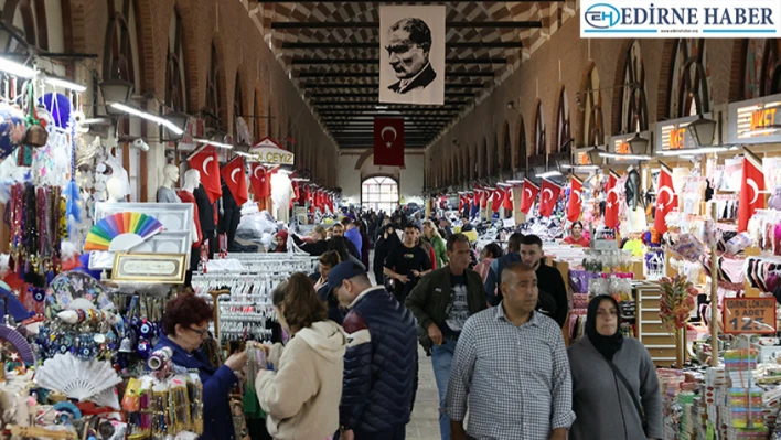 Edirne hafta sonu kentte binlerce turist ağırlayacak