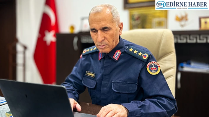 Edirne Jandarma Komutanı Albay Büber 'Yılın fotoğraf karelerini' oyladı