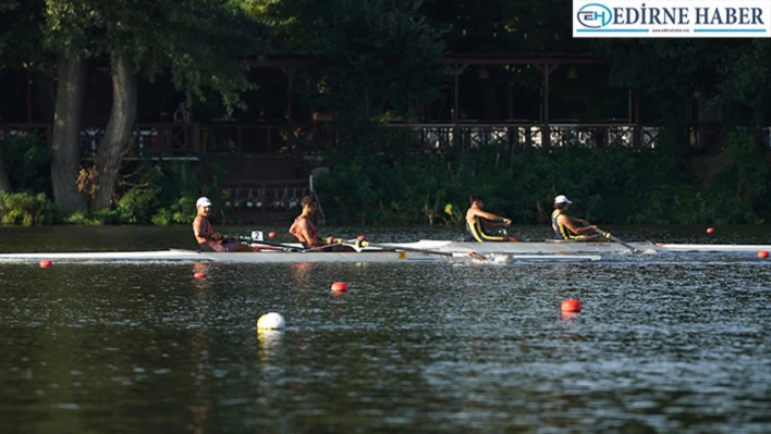 Edirne kürek sporunun başkenti oldu