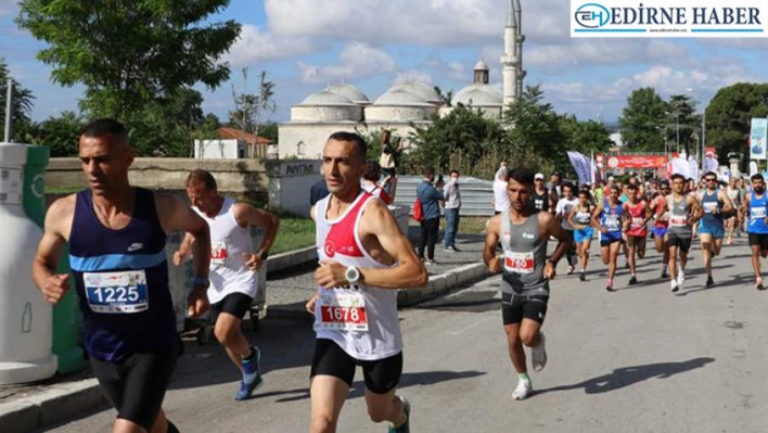 Edirne Maratonu 1 Eylül'de Selimiye Meydanı'ndan başlayacak