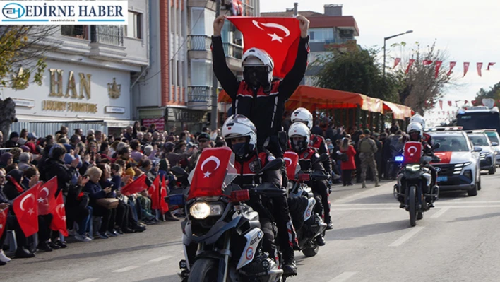 Edirne'nin düşman işgalinden kurtuluşu törenlerle kutlandı