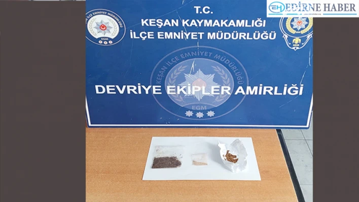 Edirne'nin Keşan ilçesinde uyuşturucu ticareti yaptıkları öne sürülen 5 şüpheli gözaltına alındı.