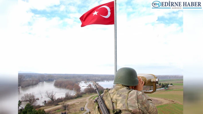 Edirne sınırında 5'i FETÖ, 1'i PKK/PYD mensubu 20 kişi yakalandı