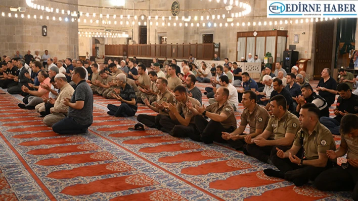 Edirne Vali Yardımcısı Beypınar için mevlit okutuldu