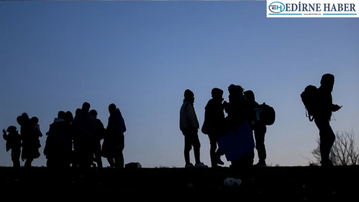 Edirne ve Kırklareli'nde 38 düzensiz göçmen yakalandı