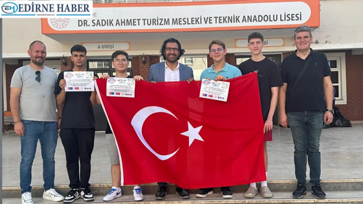 Edirneli öğrenciler Romanya'da Türkiye'yi temsil edecek