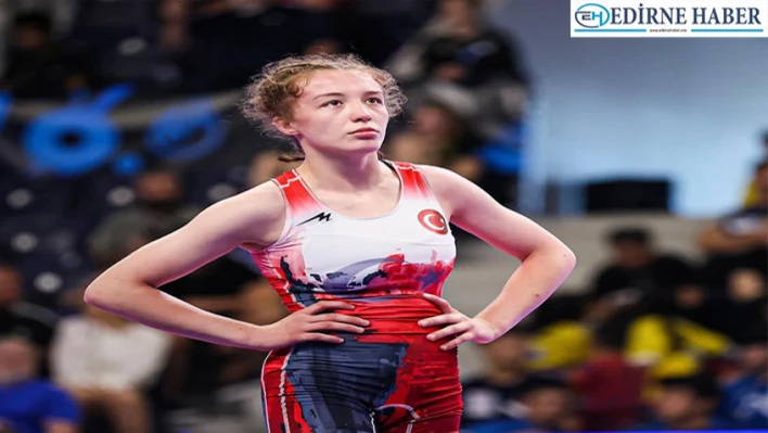 Edirneli sporcu Dünya Güreş Şampiyonası'nda üçüncü oldu