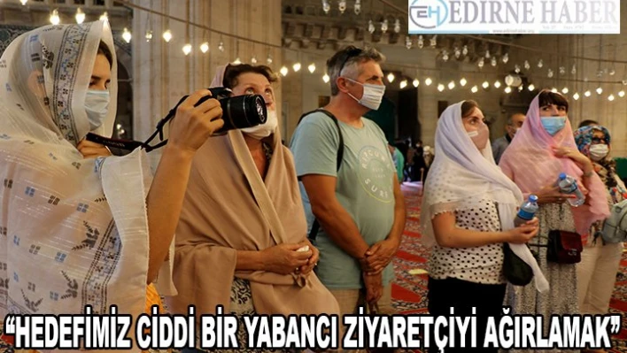 Ukraynalı turizmcilere Edirne tanıtımı