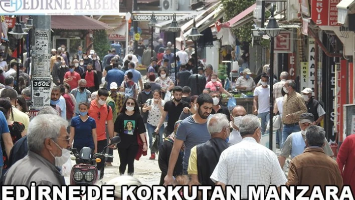 Edirne'de Korkutan Manzara