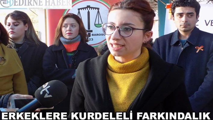 Erkeklere Kurdeleli farkındalık