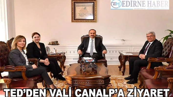 TED'den Vali Canalp'a Ziyaret