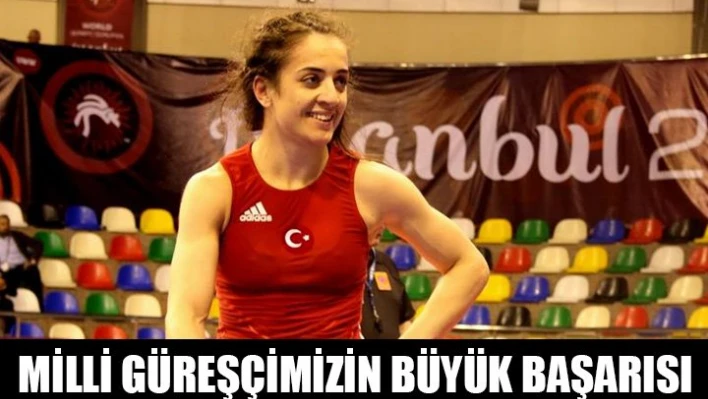 Güreşçimiz Avrupa ikincisi