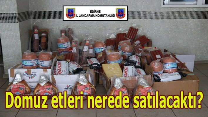 Domuz Etleri İstanbul'a gidiyordu