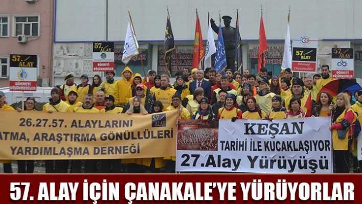 Tarihe yürüyorlar