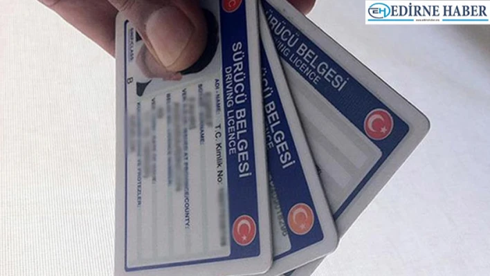 Eski tip sürücü belgesi tarihe karışıyor!