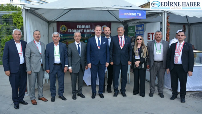 ETB, Ankara'da Edirne tava ciğerini ve yöresel ürünleri tanıttı