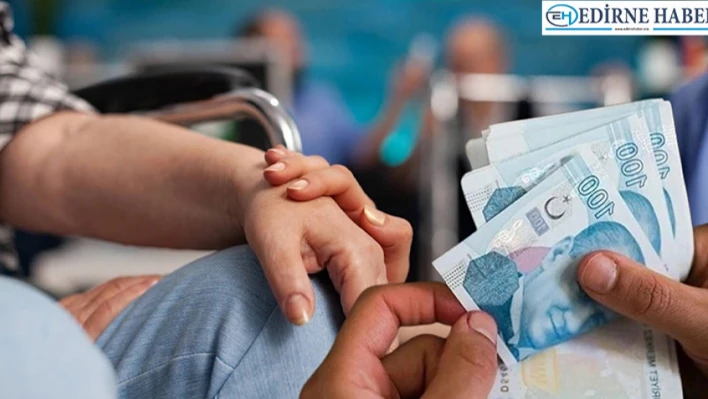 Evde bakım yardımı hesaplara yatırıldı