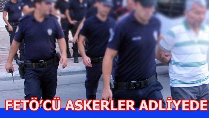 Askerler Adliye'de