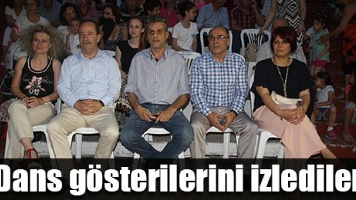 Festival öncesi, dans gösterisi
