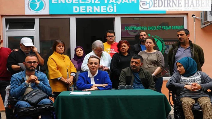 Engelli vatandaş için yardım kampanyası başlatıldı