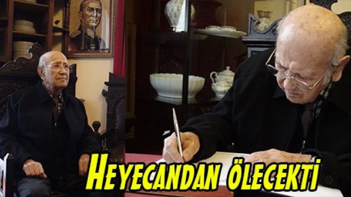 Heyecandan ölecekti