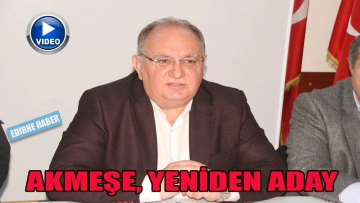 'Yeniden adayım'