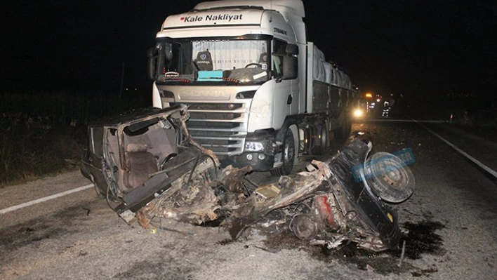 Bu otomobilden sağ çıkabildi