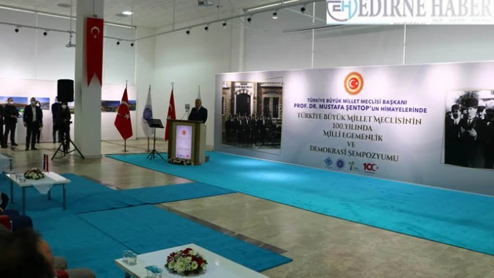 'TBMM'nin 100. yılında Milli Egemenlik ve Demokrasi' sempozyumu düzenlendi