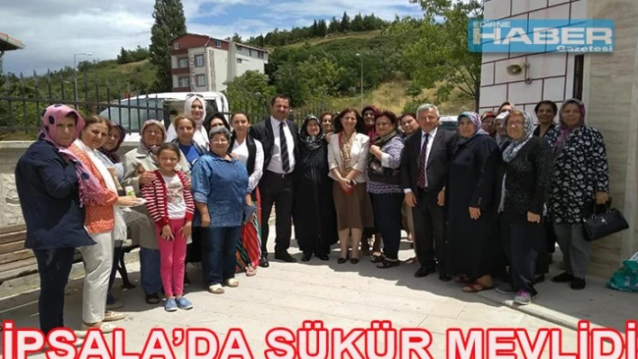 'İpsala'da Şükür Mevlidi'