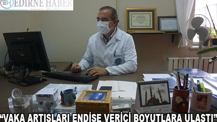 Â 'VAKA ARTIŞLARI ENDİŞE VERİCİ BOYUTLARA ULAŞTI'