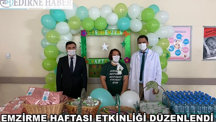 Emzirme Haftası etkinliği düzenlendi