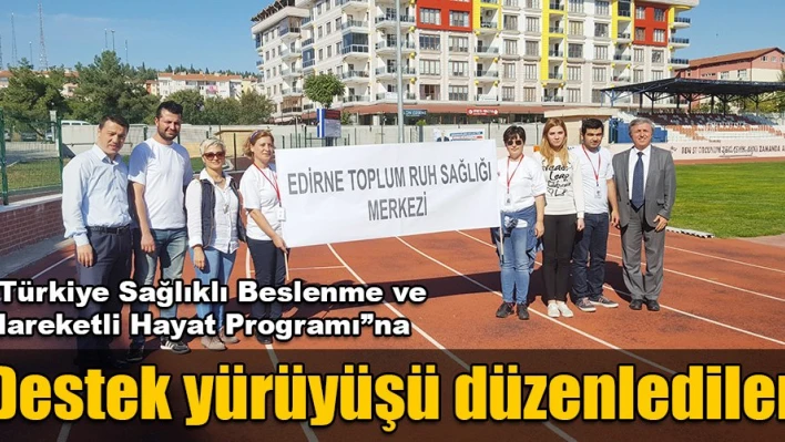 Ruh Sağlığı için yürüdüler