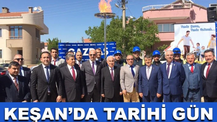 Doğal gaza kavuştular