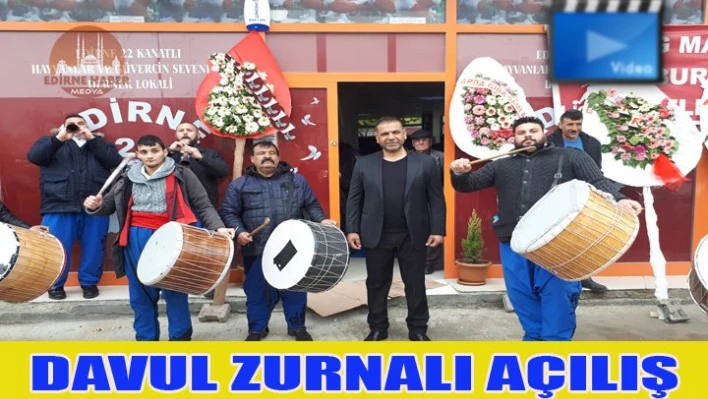 Davullu-Zurnalı dernek açılışı