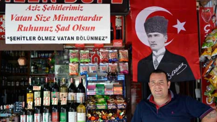 Esnaftan 'teröre lanet'