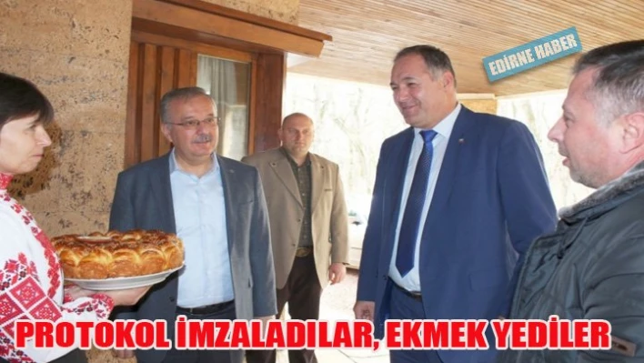 Protokol imzaladılar
