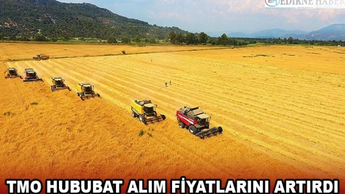 TMO hububat alım fiyatlarını artırdı