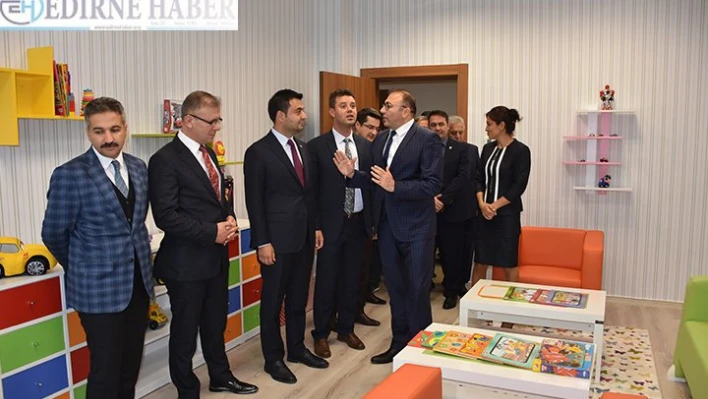 Adli görüşme odaları hizmete girdi