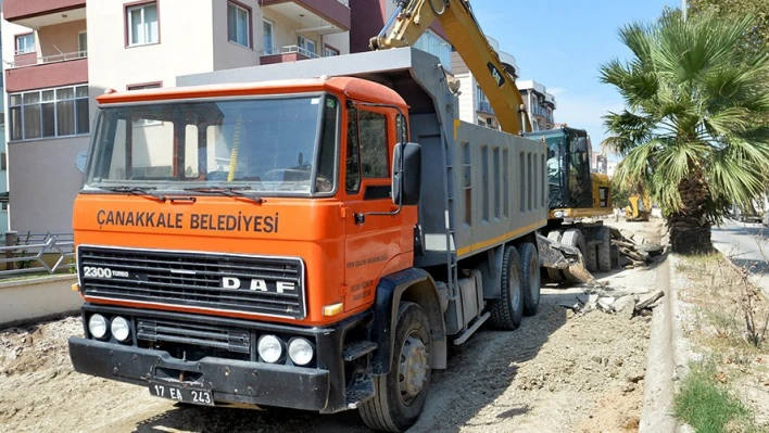 Alt yapı çalışmaları sürüyor