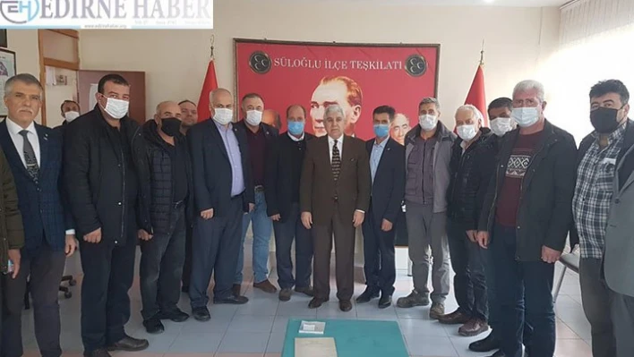 MHP, SuÌˆlogÌ†lu Muhtarları ile bir araya geldi